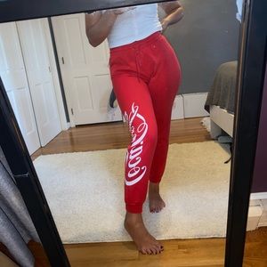 Red Coca Cola sweatpants